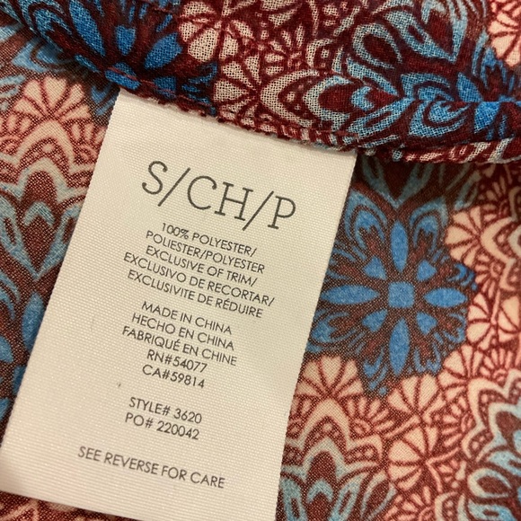 ❌SOLD❌CAbi Fan Blouse #3620 - Picture 12 of 12